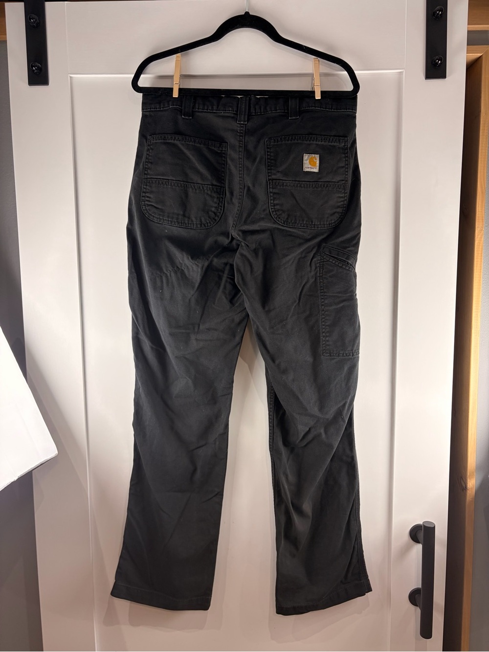 Carhartt Black Carpenter Pants Relaxed Fit Mens size 33/34